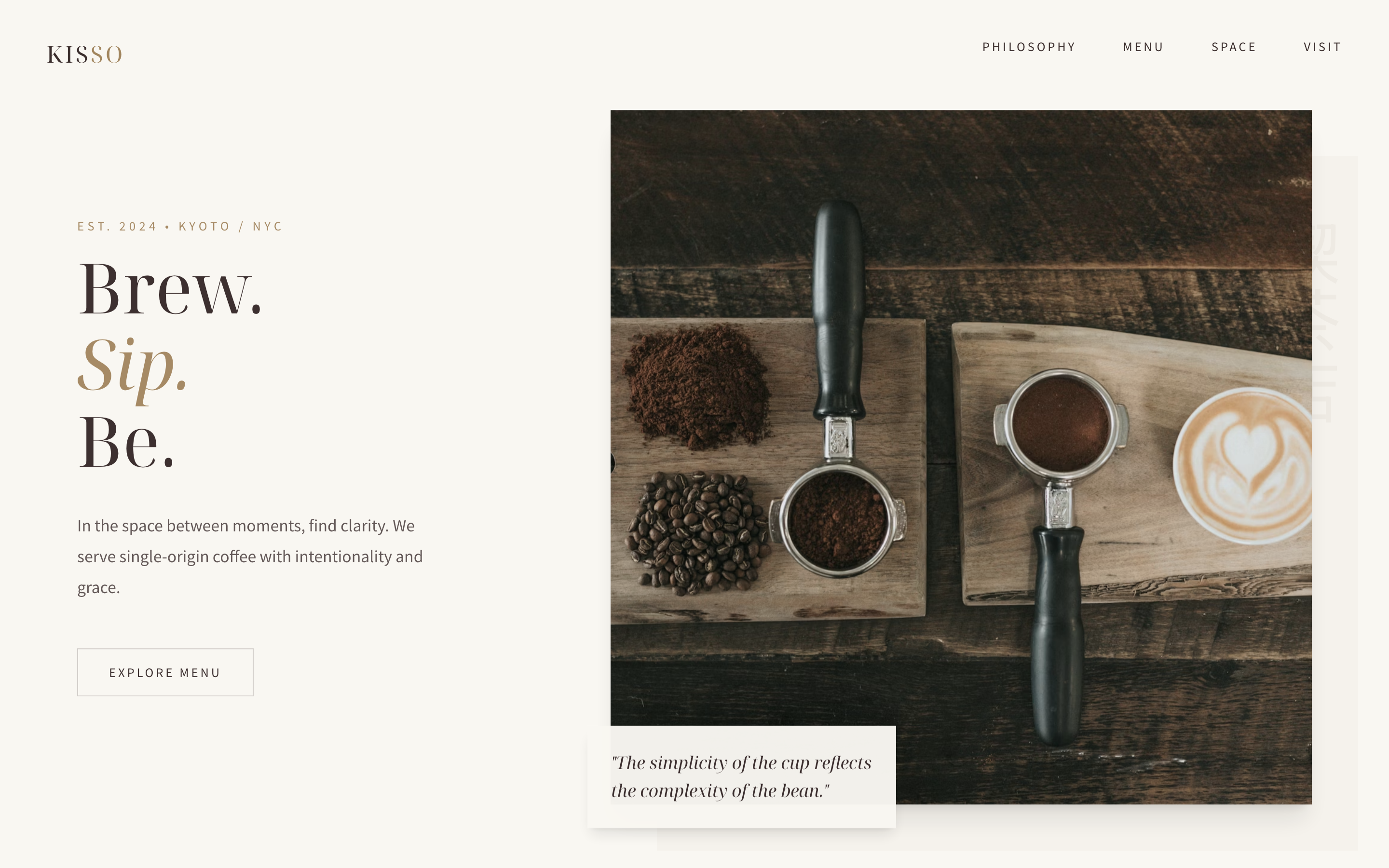 Screenshot of Zen Coffee Ma