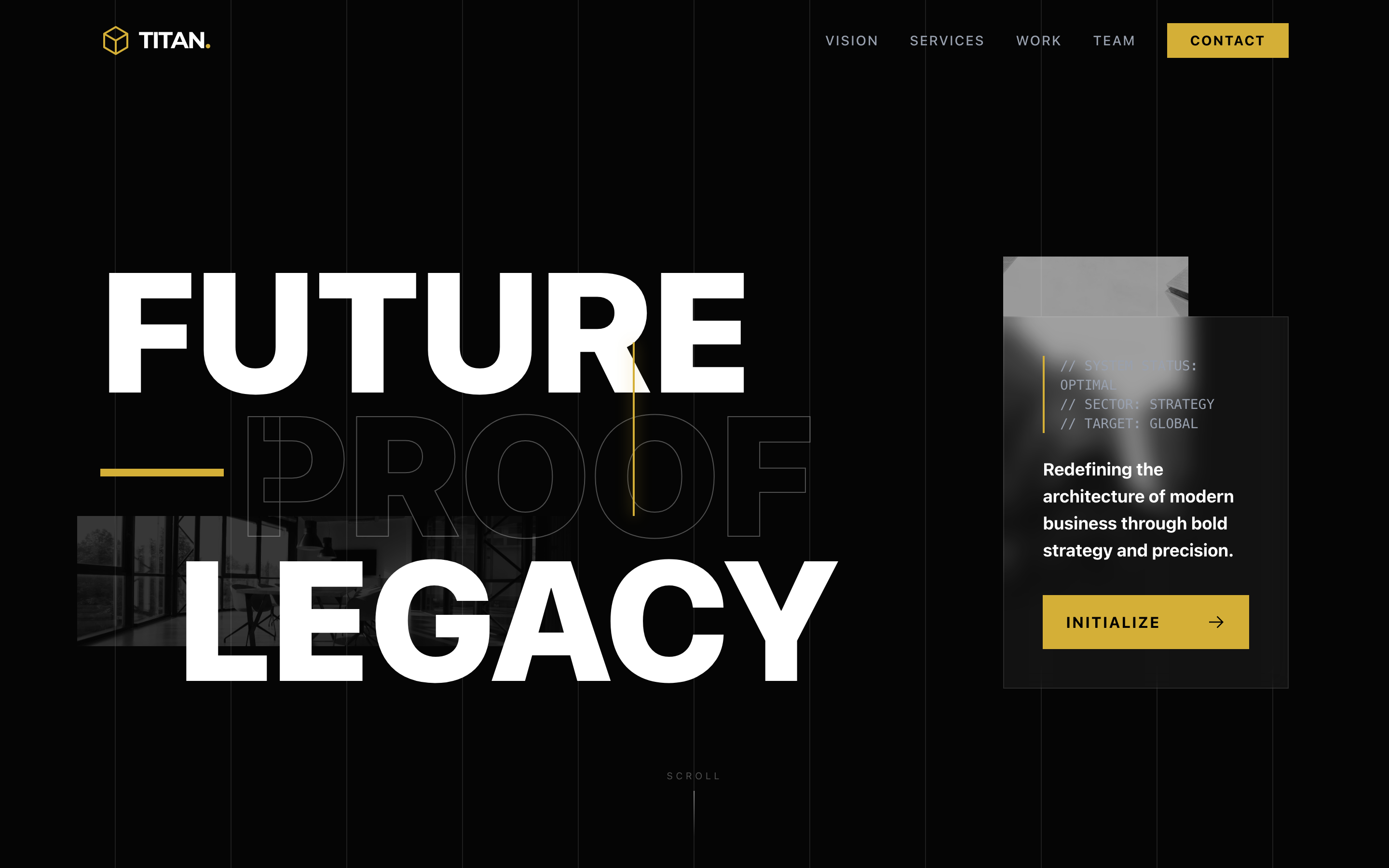 Screenshot of Titan Corporate