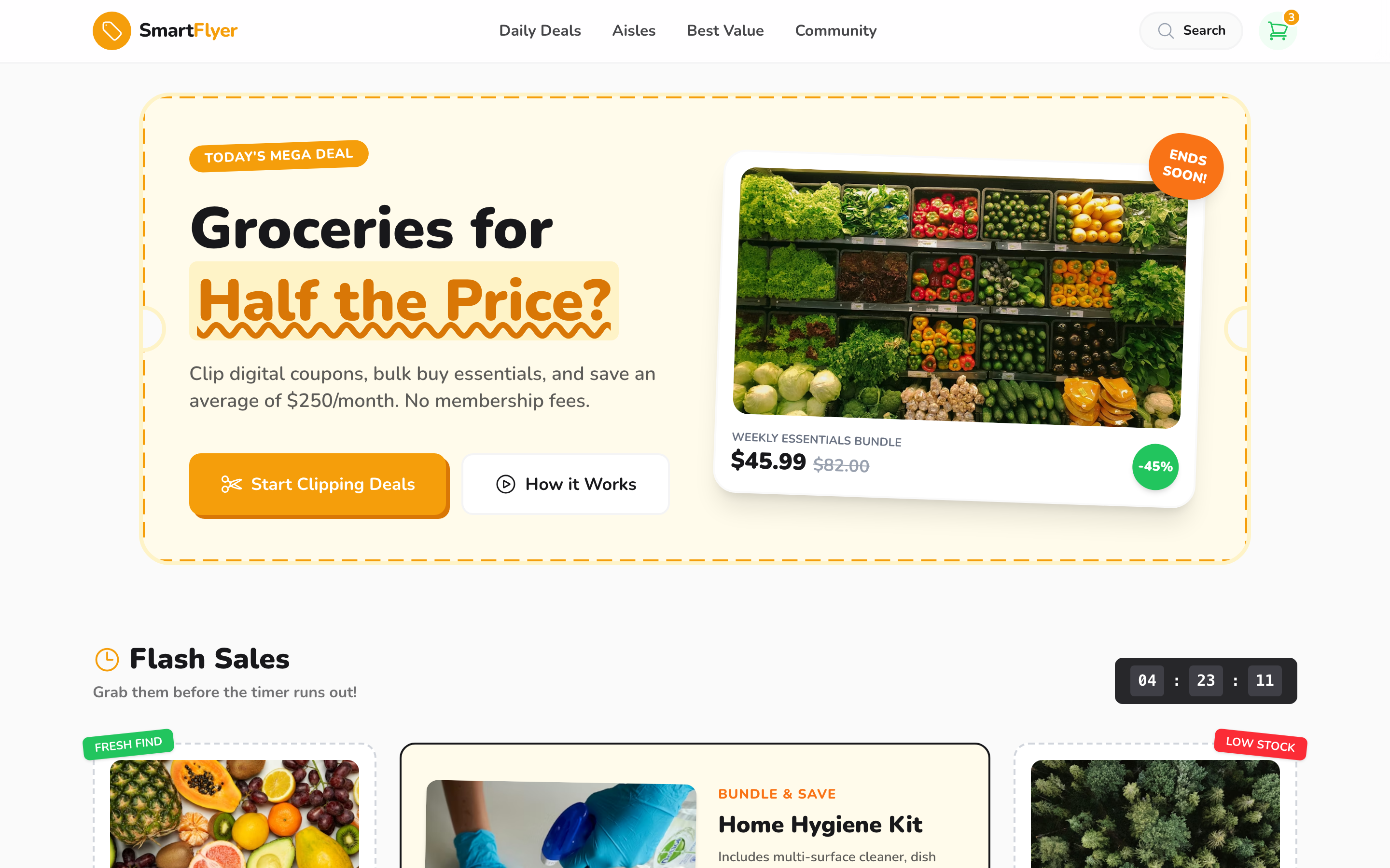 Screenshot of Smart Flyer Deals