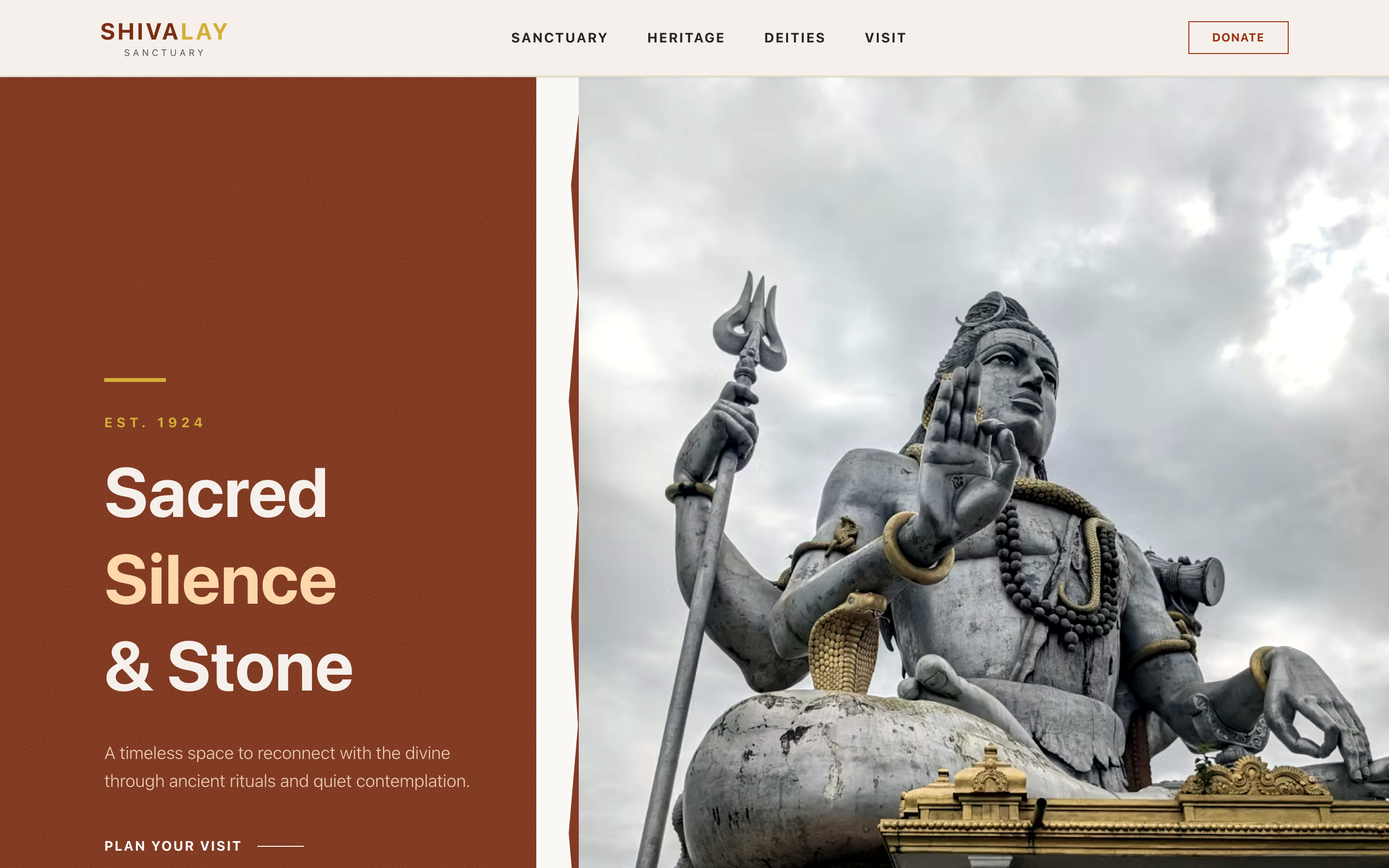 Screenshot of Heritage Stone Temple