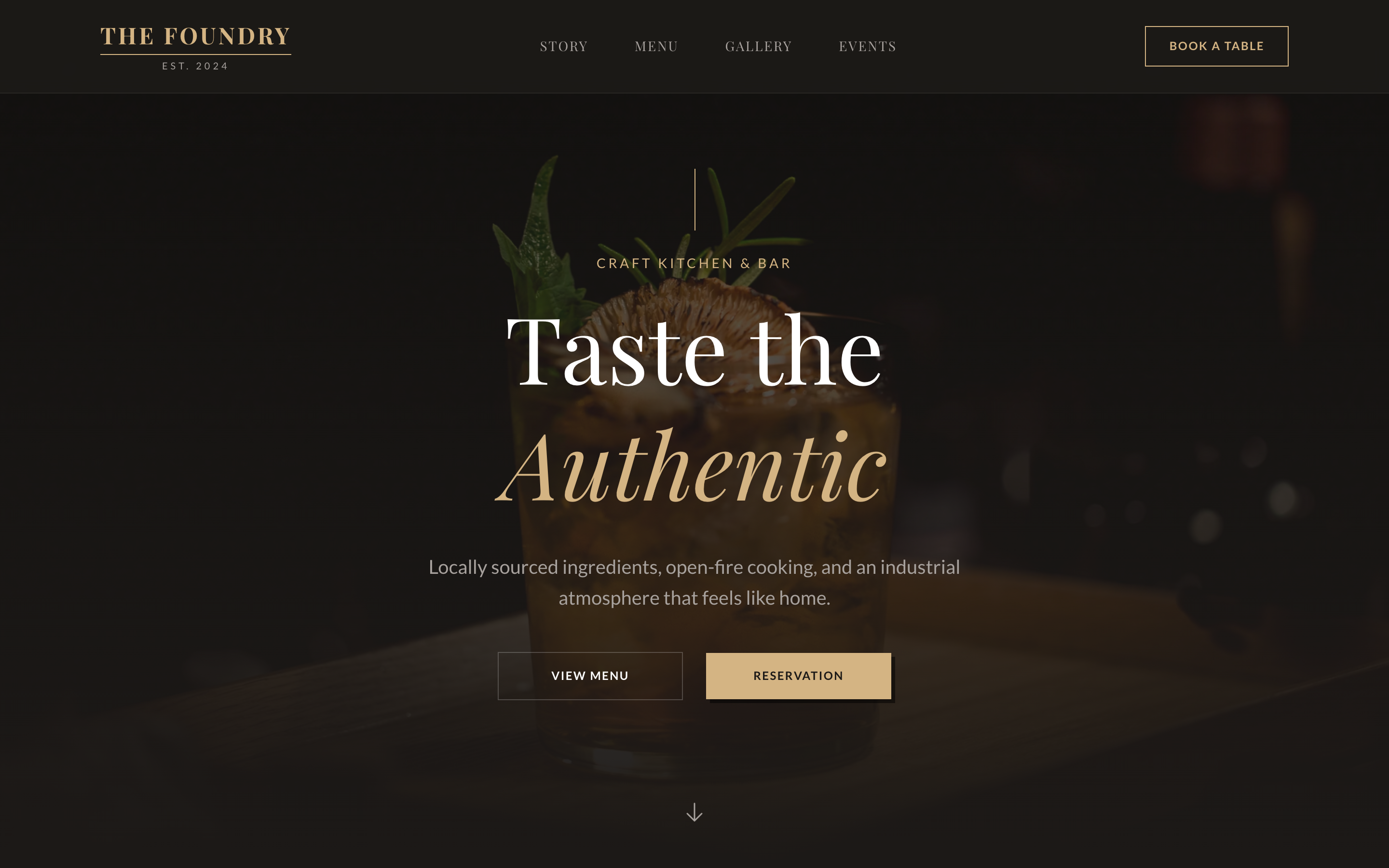 Screenshot of Industrial Bistro