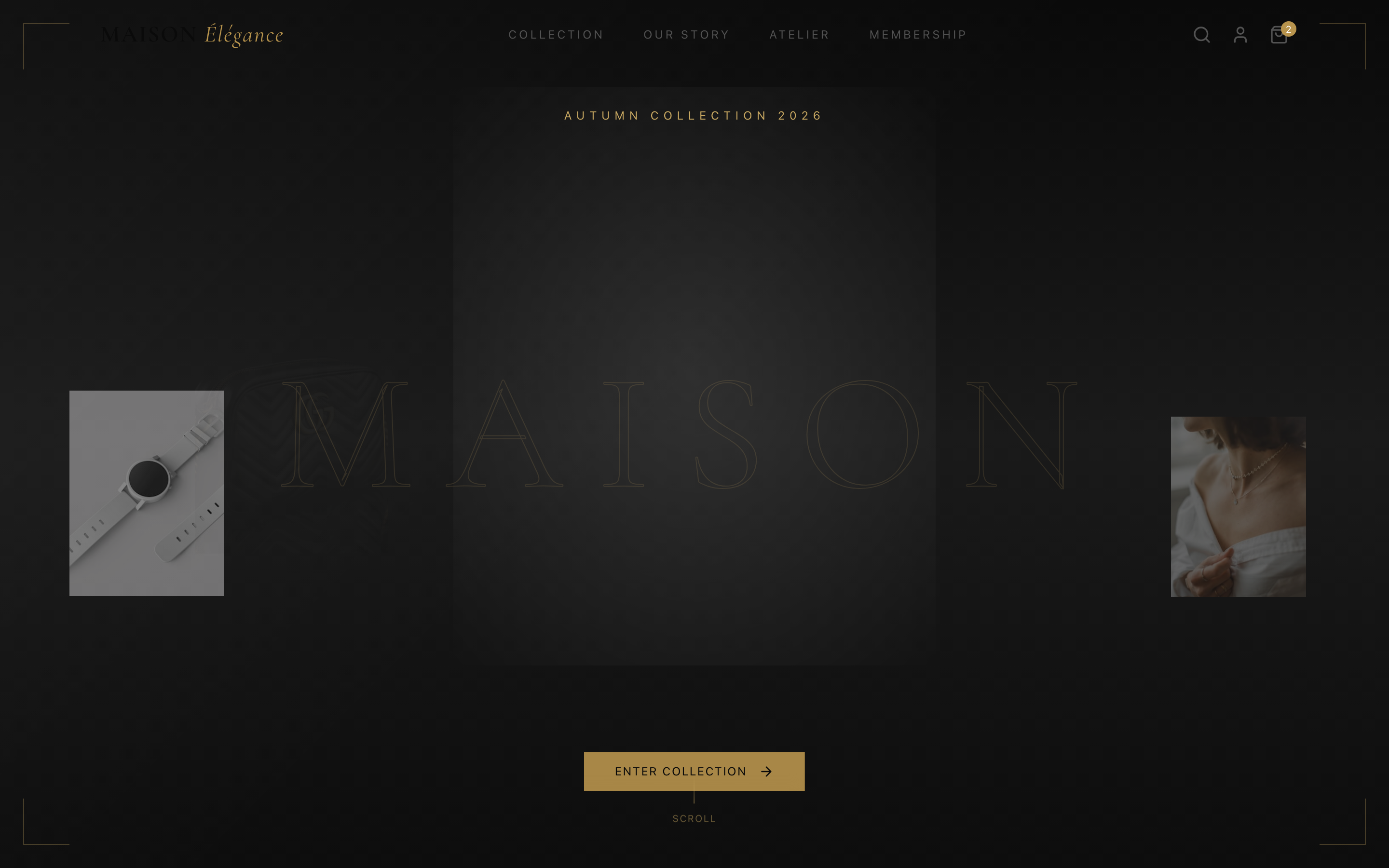 Screenshot of Luxury Atelier Gallery