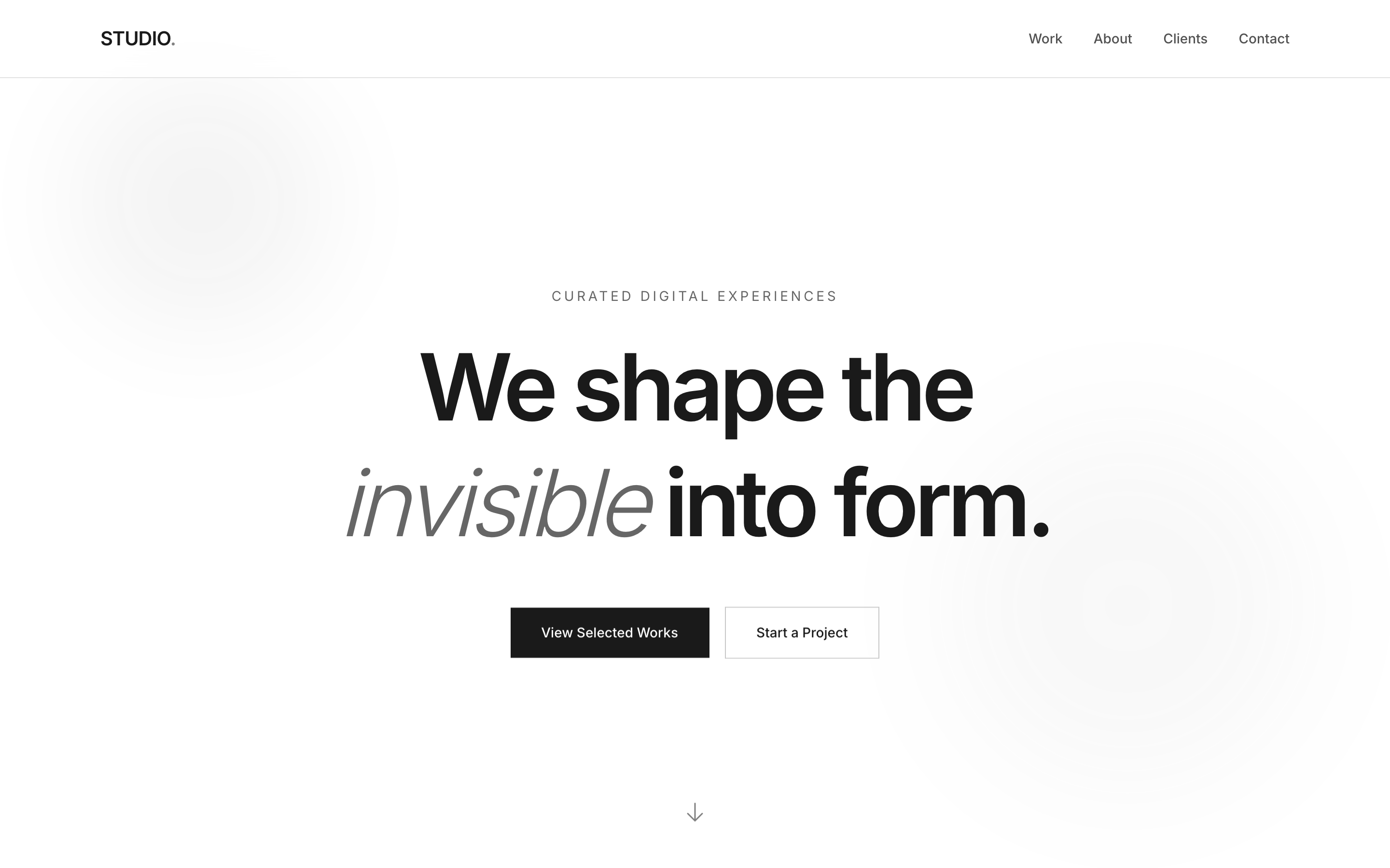 Screenshot of Minimal Gallery Portfolio